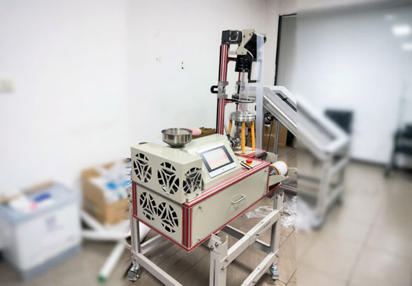 實驗室吹膜機試機演示